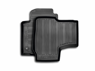 Gummifußmatten schwarz