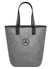 Einkaufstasche mit gesticktem Mercedes-Benz-Logo