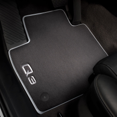 Audi-Original-Textilfußmatten-Premium-vorne: Audi-Q3-8U