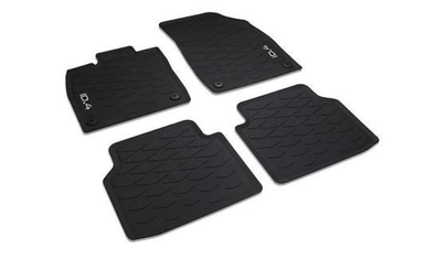 Volkswagen-Original-VW-ID4-Allwetterfußmatten-vorne-hinten-schwarz