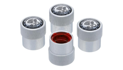 AMG VENTILZIERKAPPEN SATIN-SILBER SET 4-TEILIG MERCEDES ORIGINALTEIL