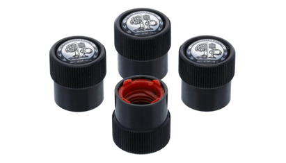 AMG VENTILZIERKAPPEN SCHWARZ SET 4-TEILIG MERCEDES ORIGINALTEIL