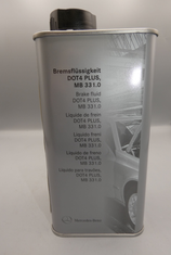 Original Mercedes-Benz 1 Liter Bremsflüssigkeit DOT4 Plus, MB 331.0