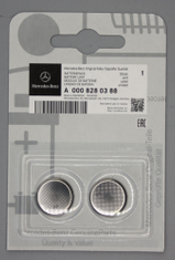Original Mercedes-Benz Batteriesatz (2 Knopfzellen) für Senderschlüssel