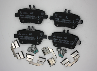Original Mercedes-Benz Bremsklötze Hinten, CLA117, GLA156, SLK172, B246, A176