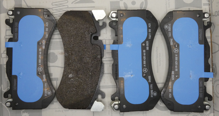 Original Mercedes-Benz Bremsklötze vorne. ML,GLE 63AMG. W166, W292