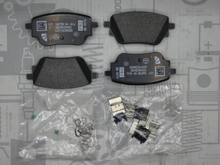Original Mercedes-Benz Bremsklotz-Satz hinten. CLA W118, A-Klasse W177, B-Klasse W247