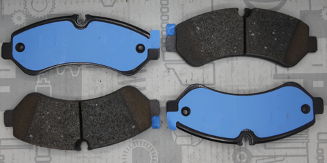 Original Mercedes-Benz Bremsklotz-Satz hinten. Sprinter W907