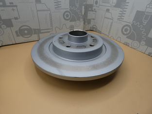 Original Mercedes-Benz Bremsscheibensatz mit Radnabe (2 Stück) hinten. Citan W415