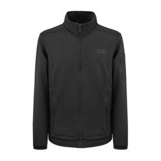 Audi Fleecejacke, Herren, schwarz