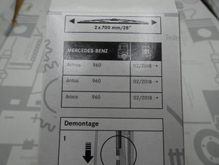 Original Mercedes-Benz Wischerblatt-Satz Actros