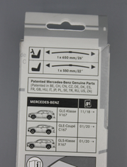 Original Mercedes-Benz Wischerblatt-Satz vorne für GLE, GLS W167