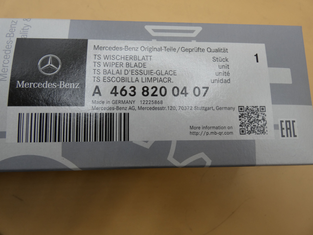 Original Mercedes-Benz Wischer-Satz-Vorne. G-Modell W463