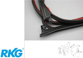 Original Mercedes-Benz Türdichtung vorne rechts. A-Klasse W169, B-Klasse W245