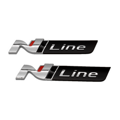 Original Hyundai i30 N-Line Plaketten Set