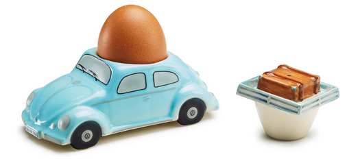 Original VW Käfer Eierbecher inkl. Salzstreuer-6