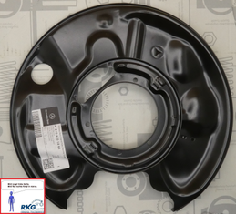 Original Mercedes-Benz Schutzblech rechts, Bremse hinten. W124, R129, W202, W208, W210-2