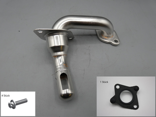 Original Mercedes-Benz Set-Abgasrückführungsrohr an Ladeluftkrümmer OM651-2