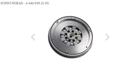 Original Mercedes-Benz Schwungrad für OM 646986 / Sprinter W906-2