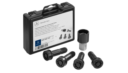 Original Mercedes-Benz Radsicherungssatz, M14 x 1,5 x 45-2