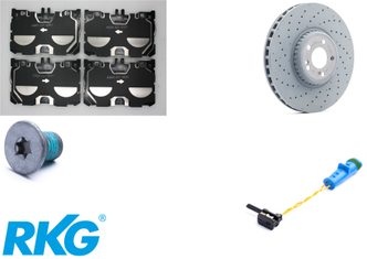 Original Mercedes-Benz Bremsensatz vorne. E-Klasse W213, W238, CLS W257-1