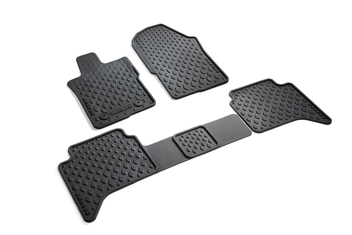 Gummifußmatten vorne und hinten, Premium Allwetter mit Amarok Branding-1