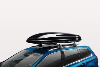 Dachbox „Comfort“ 460 Liter, Schwarz-Hochglanz, Volkswagen Original Zubehör-1