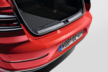 Volkswagen 3G8061197 Ladekantenschutzfolie – Stoßfänger, transparent-1