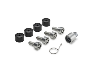 Volkswagen Radsicherung – Felgenschloss Radschrauben M14x1,5x27, inkl. Adapter und Abdeckkappen-1