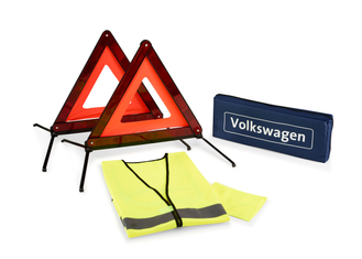 Volkswagen Sicherheitspaket Pannenhilfe – 2 Warndreiecke & Warnweste-1