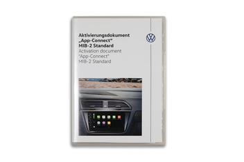 Volkswagen Original Aktivierungsdokument – App-Connect (MirrorLink, Apple CarPlay, Android Auto)-1