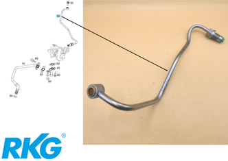 Original Mercedes-Benz Motorölleitung. OM 607951. CLA, GLA, A-Klasse, B-Klasse-1