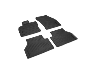 Volkswagen Allwetter-Fußmatten – Caddy 5 (SB), 4-teilig, schwarz mit CADDY Schriftzug-1