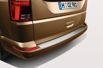 Volkswagen Ladekantenschutz / Schutzleiste Stoßfänger – Edelstahloptik-1
