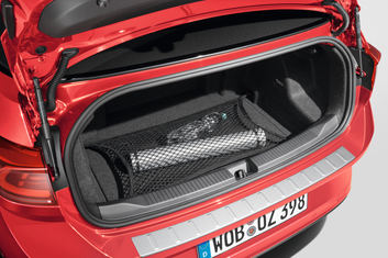 Volkswagen Gepäcknetz – für erhöhten Ladeboden und Verzurrösen ab Werk-1
