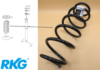 Original Mercedes-Benz Fahrwerksfeder hinten. A-Klasse W169-1