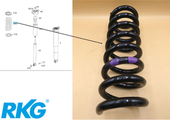 Original Mercedes-Benz Fahrwerksfeder hinten. C-Klasse W204-1