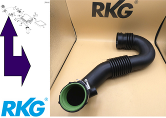 Reinluftleitung Sprinter W906, W907 (OM642). A9065282224 A9065282224-1