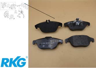 Bremsklötze hinten. GLK X204 *A0004209704*-1