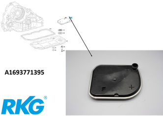 Original Mercedes-Benz Getriebe-Ölfilter-Automatik Getriebe 722-7