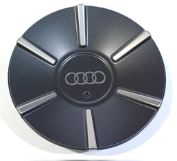 Audi Radzierkappe 4J3601165A – 21 Zoll Aluminiumfelge, Schwarz Matt-1