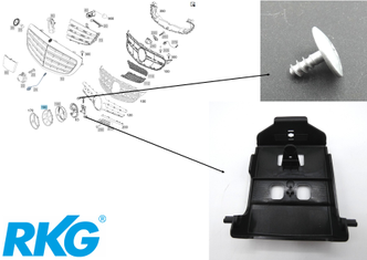 Halter Kollisionswarner. C-Klasse W205, EQA W243, GLA W247 *A2058880400*-1