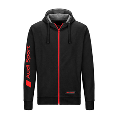 Audi Sport Sweatjacke, Herren, schwarz M-1