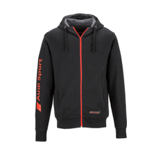Audi Sport Sweatjacke, Herren, schwarz XL-1