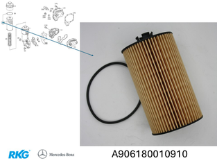 Ölfilter ATEGO, Unimog. *A9061800109* Original Mercedes-Benz-6