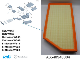 Luftfilter GLE_GLS_C-Klasse_E-Klasse_S-Klasse *A6540940004* Original MB-7