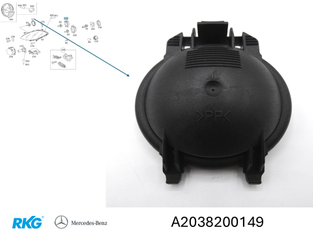 Abdeckkappe Abbiegelicht. A-Klasse W168, W169 *A2038200149* Original MB-1