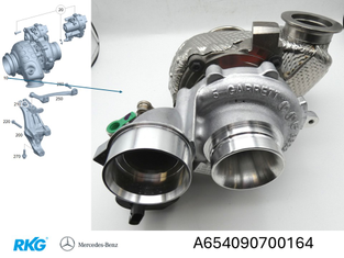 Turbolader CLA, GLE, A-Klasse, C-Klasse, E-Klasse*A6540907001* Original Mercedes-1