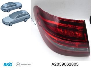 Rückleuchte links, LED, C-Klasse W205. *A2059062805*-1