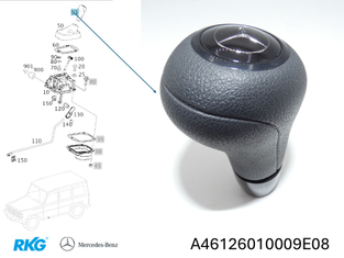 Wählhebel-Griff (5-Gang Getriebe) G-Modell W461 *A4612601000* Original MB-1